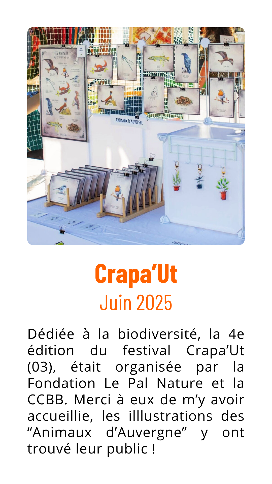 Stand Crapa'Ut - Héloïse Gautier