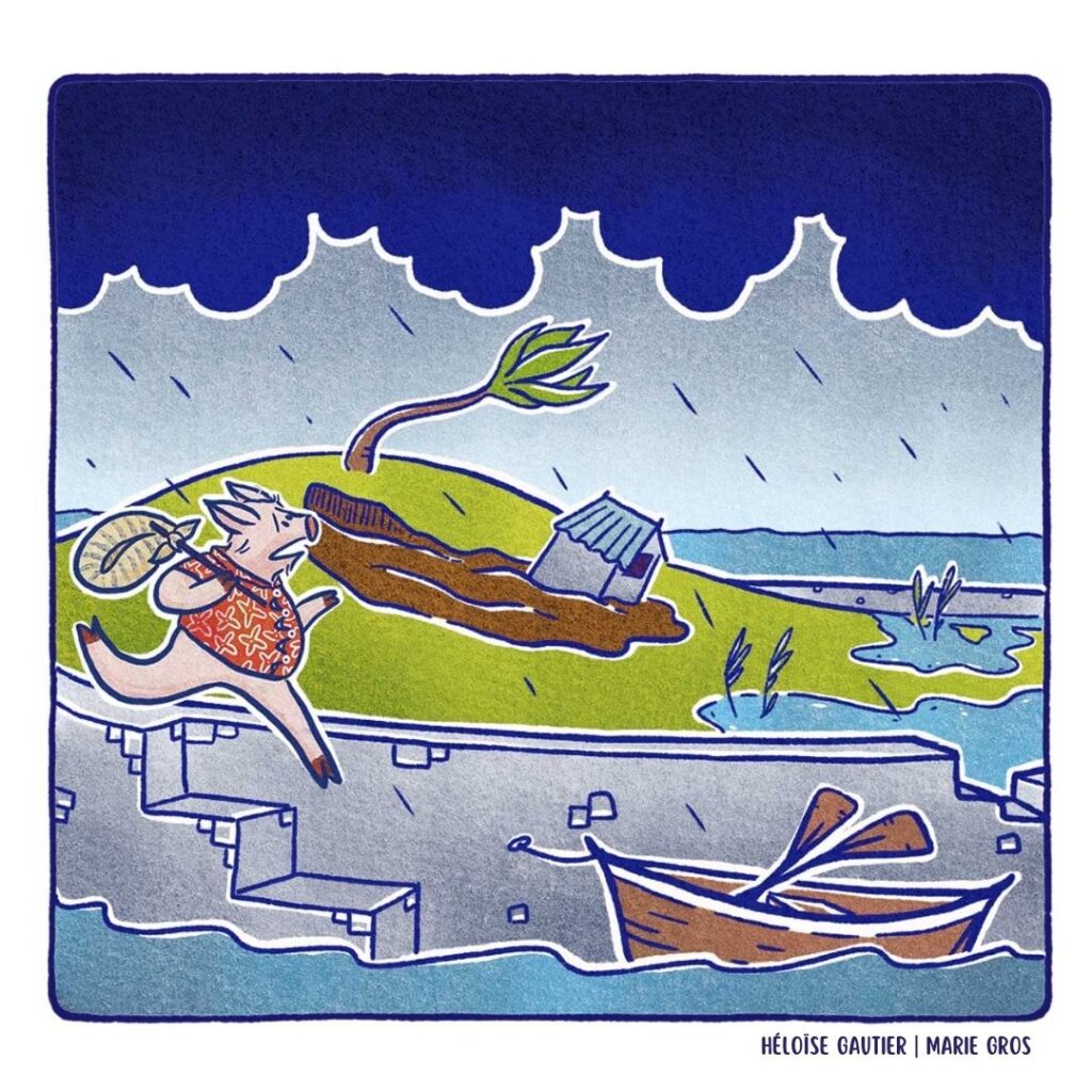 C8 - Les trois petits cochons et le grand méchangement climatique - Héloïse Gautier | Marie Gros