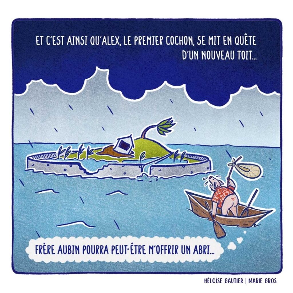 C9 - Les trois petits cochons et le grand méchangement climatique - Héloïse Gautier | Marie Gros