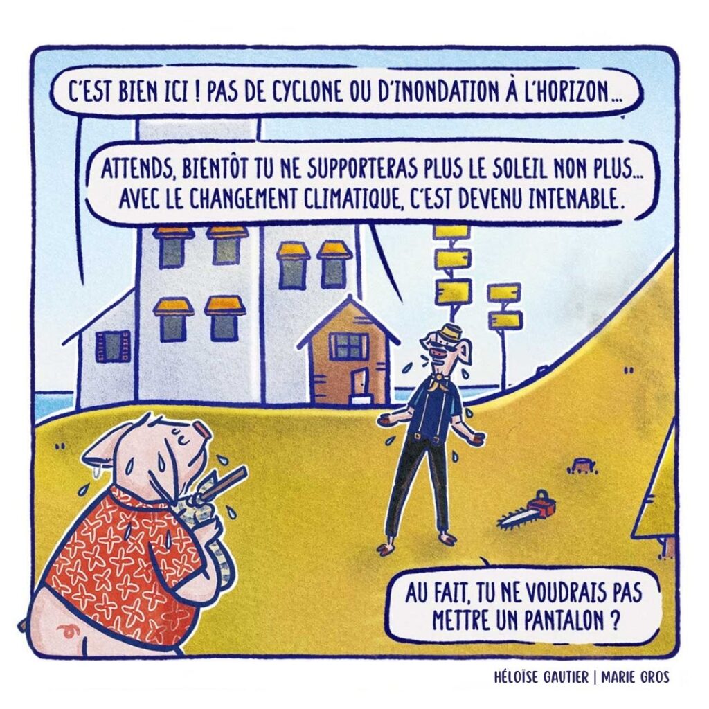 C10 - Les trois petits cochons et le grand méchangement climatique - Héloïse Gautier | Marie Gros