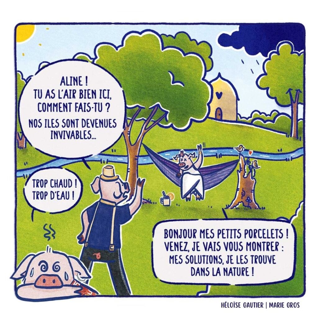 C16 - Les trois petits cochons et le grand méchangement climatique - Héloïse Gautier | Marie Gros