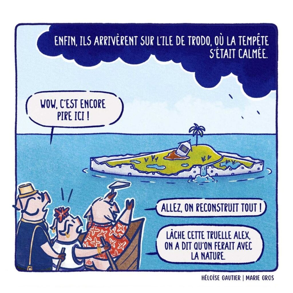 C27 - Les trois petits cochons et le grand méchangement climatique - Héloïse Gautier | Marie Gros