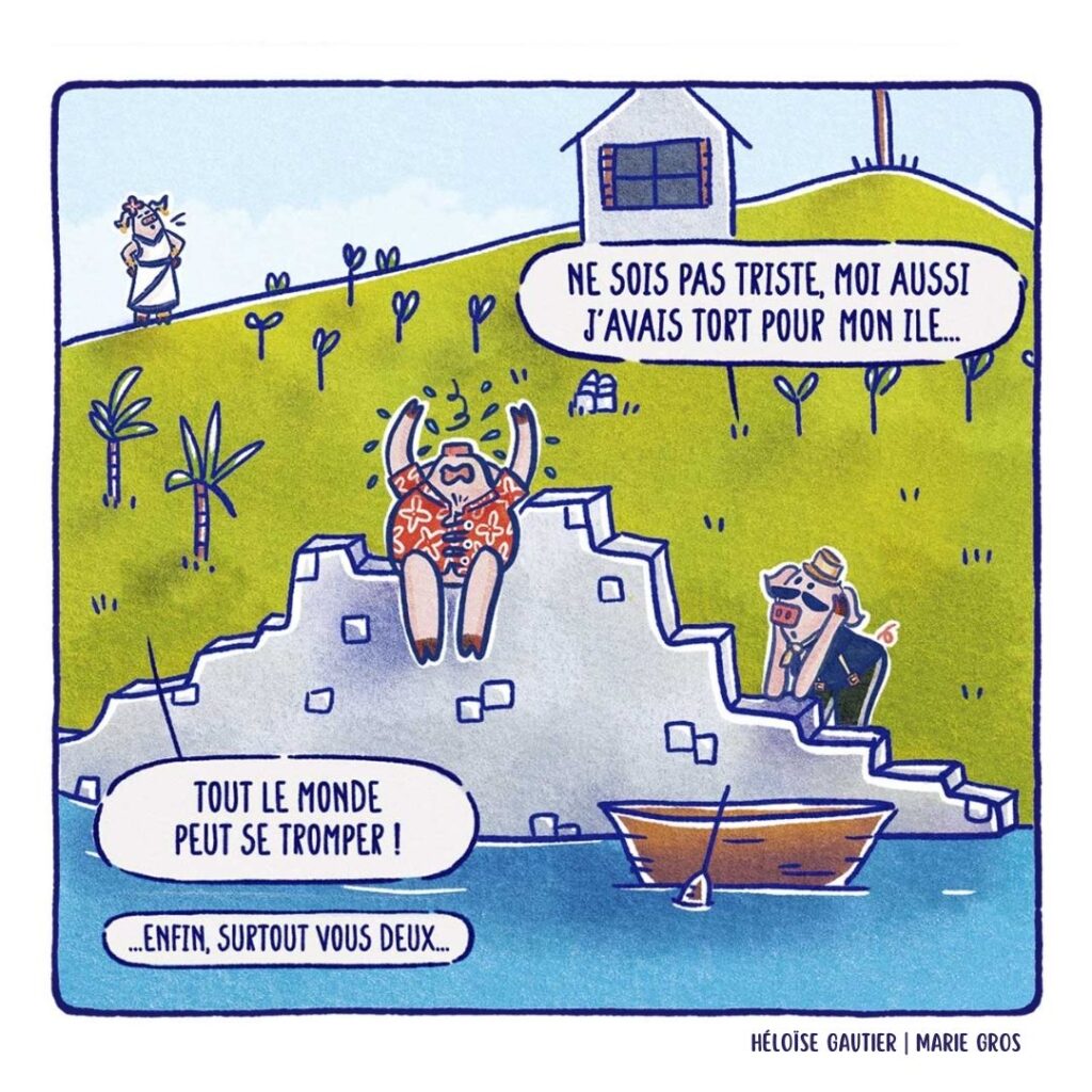 C31 - Les trois petits cochons et le grand méchangement climatique - Héloïse Gautier | Marie Gros