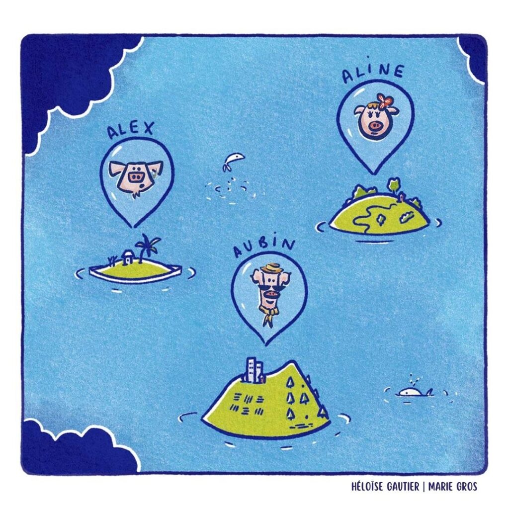 C2 - Les trois petits cochons et le grand méchangement climatique - Héloïse Gautier | Marie Gros