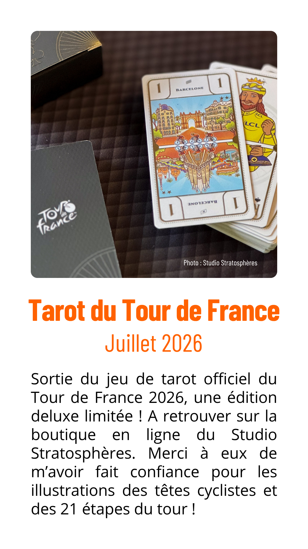 Tarot du Tour de France 2026 - Héloïse Gautier